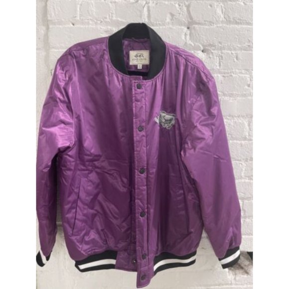 Ecko Unlimited Jackets & Coats Ecko Unltd Varsity Mens Purple Nylon